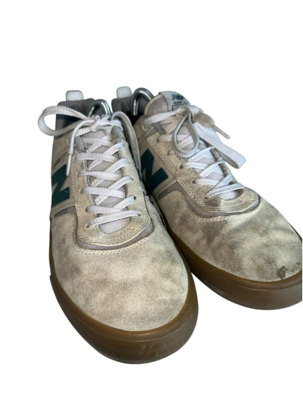 New Balance Numeric Jamie Foy 306 Men's Size 11.5 Sea Salt Teal Sneakers Suede